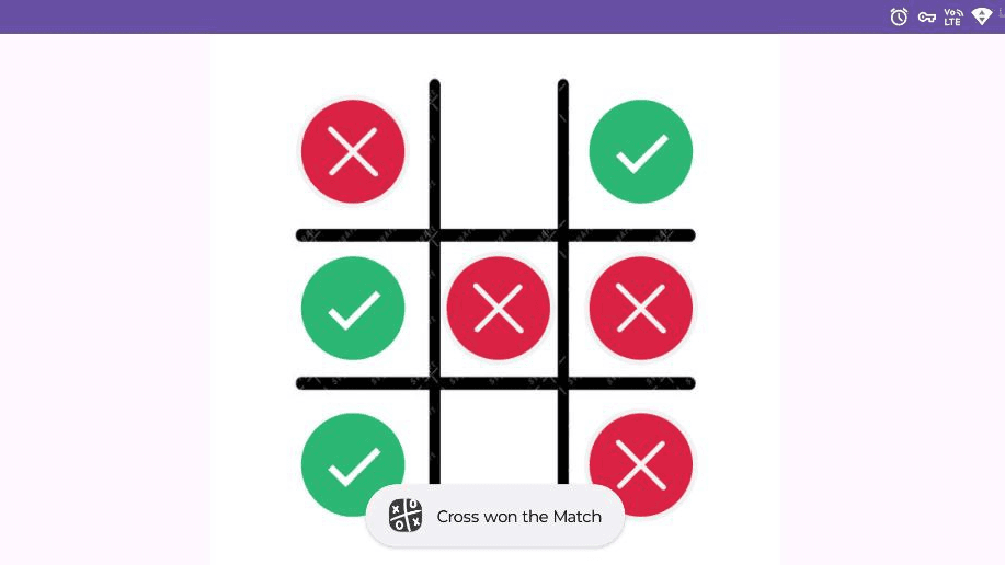 Tic-Tac-Toe Android App — Java